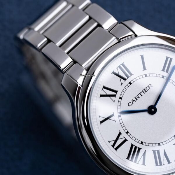 Montre cartier Ronde - élégance et Raffinement